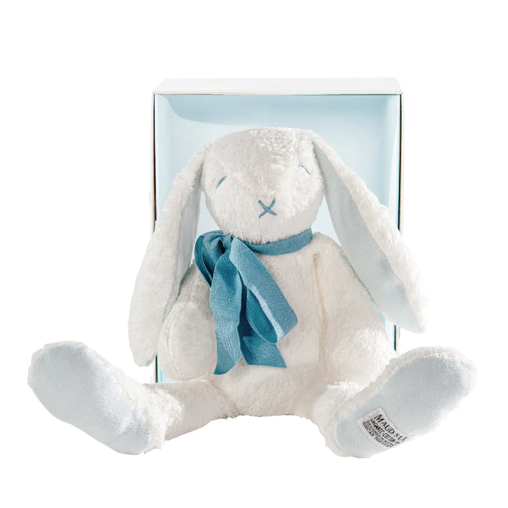 Organic Fluffy Bunny Soft Toy - Gift Boxed